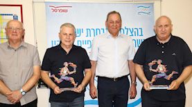 ראשי הוועד האולימפי ושופרסל, צילום: סיון פרג